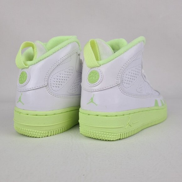 Air Jordan GIRLS AJF 9 (PS) LITTLE KIDS Sneakers White - Picture 6 of 9